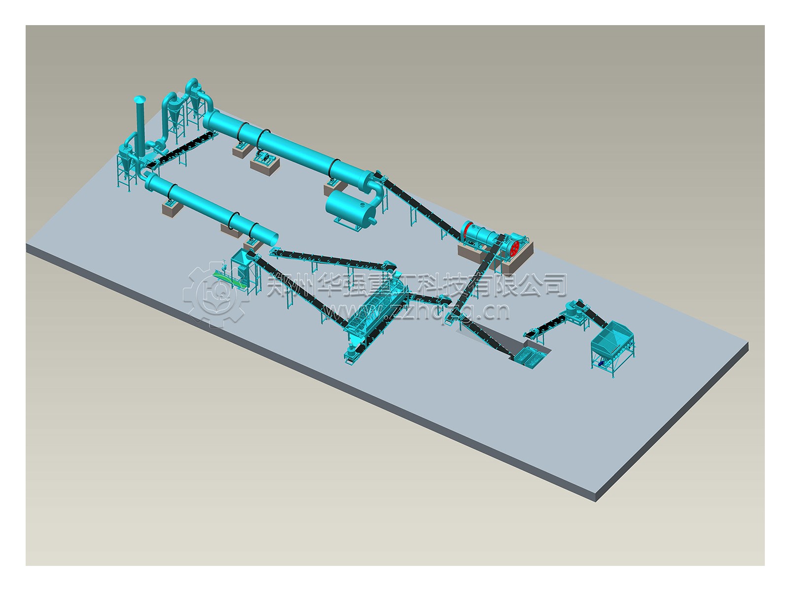 羊糞有機肥生產線